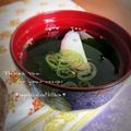 inyako's cooksnap of when they made かまぼことワカメのお吸い物.