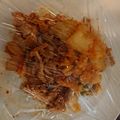 ☆ペコ助☆'s cooksnap of when they made 余ったキムチで豚キムチ.