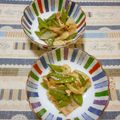 pitachan1's cooksnap of when they made めんつゆで♪ ベーコンと絹さや煮.