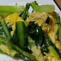 ヨシヨッシー's cooksnap of when they made 小松菜とたまごの中華風炒め.