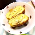 じゅりとめい's cooksnap of when they made 京風出汁巻き玉子　綺麗に巻けるコツ付き♡.