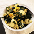 shun_rio's cooksnap of when they made 【作り置き】わかめと豆腐の卵炒め.