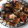 あずのすけ's cooksnap of when they made フライパン♪梅と生姜でさんまの煮付け☆.