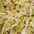 カビル's cooksnap of when they made むね肉とキャベツときゅうりの和え物★.