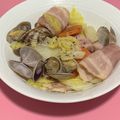 スーパーゆうちゃん's cooksnap of when they made あさりとキャベツの白ワイン蒸し.