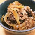 クック3XBL0T☆'s cooksnap of when they made 牛丼 (関西風).