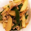 ぺぺっぺー's cooksnap of when they made じゃかいもの青椒肉絲.