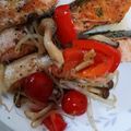 クック105KEH☆'s cooksnap of when they made 鮭の簡単アクアパッツァ風～バジル風味～.