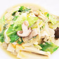 ユーロン's cooksnap of when they made ぶなじめじと凍り豆腐の旬野菜の卵とじ.
