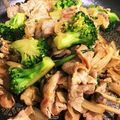 HimoriNa's cooksnap of when they made 低カロ！ブロッコリーと豚肉の中華風炒め.