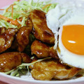 ピンクのたまご's cooksnap of when they made ★焼肉のたれDEとりたま丼★.