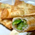 ゆまつは's cooksnap of when they made アスパラの、餃子皮巻き揚げ.