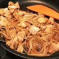 kmcats's cooksnap of when they made 簡単 節約！鶏むね肉の 甘辛もやし炒め！.