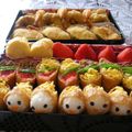 Ｆｏｒｅｓｔ's cooksnap of when they made キャラ弁に☆アヒル？のおいなりさん.