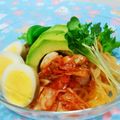 クックI7I5L1☆'s cooksnap of when they made アボカドと食べるビビン冷麺♫.