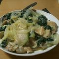 こぼく's cooksnap of when they made 簡単ホワイトソースで鶏モモ肉のクリーム煮.
