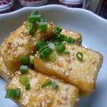 プチちゃん's cooksnap of when they made 豆腐の韓国風☆照り焼き.