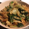 クックCG2NFA☆'s cooksnap of when they made 豚とかき菜(菜花でも可)のオイスター炒め.