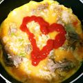いおさんママ's cooksnap of when they made 簡単すぎる♡ワンポット半熟オムライス.