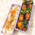 〜みみ〜's cooksnap of when they made 筍と椎茸のそぼろ混ぜご飯.