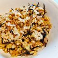 moeoke's cooksnap of when they made 玄米の炊き込みご飯。.