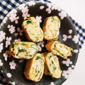 つぼみの's cooksnap of when they made 三つ葉桜エビの卵焼き.