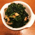 yuka119's cooksnap of when they made ウインナーでほうれん草のバターソテー.