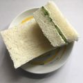 クックE8IHMF☆'s cooksnap of when they made ランチに♪キュウリのサンドイッチ.