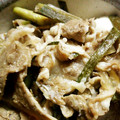 ２４なるるん's cooksnap of when they made ニンニクの芽と豚肉のしょうが焼き.