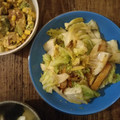 kitchenYUU's cooksnap of when they made キャベツとさつま揚げの炒め物.