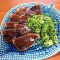 トクライ's cooksnap of when they made カツオのたたきのピリ辛ダレ和え.