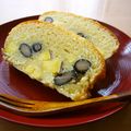 runa10's cooksnap of when they made ☆さつま芋と黒豆でヨーグルトケーキ☆.