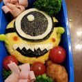 たかみーのキッチン's cooksnap of when they made 簡単♪ミニオンズ♪オムライス♪キャラ弁.