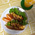 まれ子's cooksnap of when they made スクランブルエッグホットドッグ.