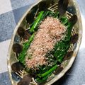 クックAS1OW2☆'s cooksnap of when they made 川流れ菜のおひたし.