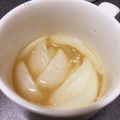 石製インコ's cooksnap of when they made レンジで簡単☆新玉ねぎのコンソメスープ.