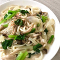 Rin085's cooksnap of when they made 牛乳で！青梗菜とろとろクリーム煮うどん⁂.