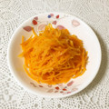 puniＫ's cooksnap of when they made 彩り完璧！５分で完成！人参炒め★.