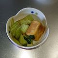 ちゅんまき☆'s cooksnap of when they made 揚げ高野豆腐と青梗菜のピリ辛炒め.