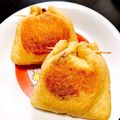 мёио's cooksnap of when they made 簡単おつまみ♪納豆チーズ餅巾着焼.