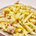 ぽこぽこモコ's cooksnap of when they made ジャガイモと豚ひき肉のネギ塩炒め.