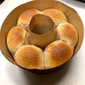 himawari_'s cooksnap of when they made 豆乳抹茶パン★HB★あん生クリーム.