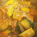 徒然ひろにゃ♪'s cooksnap of when they made ♡かぼちゃのそぼろあんかけ♡.
