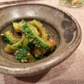 まめご1115's cooksnap of when they made 電子レンジで！ゴーヤーの鰹節入り胡麻和え.