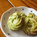 みやぽた's cooksnap of when they made 抹茶☆搾り出しクッキー.