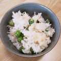 カプチーナ！'s cooksnap of when they made 小エビとグリンピースの春色ごはん.