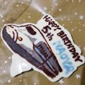ぱぱぱぱぱんちゃん's cooksnap of when they made チョコプレート ミニオン　富岡義勇.