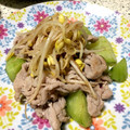 クック7RXB0Y☆'s cooksnap of when they made 簡単メイン豚こま&胡瓜となす翡翠中華炒め.