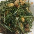 はちみつココア's cooksnap of when they made 水菜とベーコンの炒め物.
