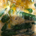 太巻き納豆's cooksnap of when they made 簡単もう一品！さやえんどうの玉子とじ.